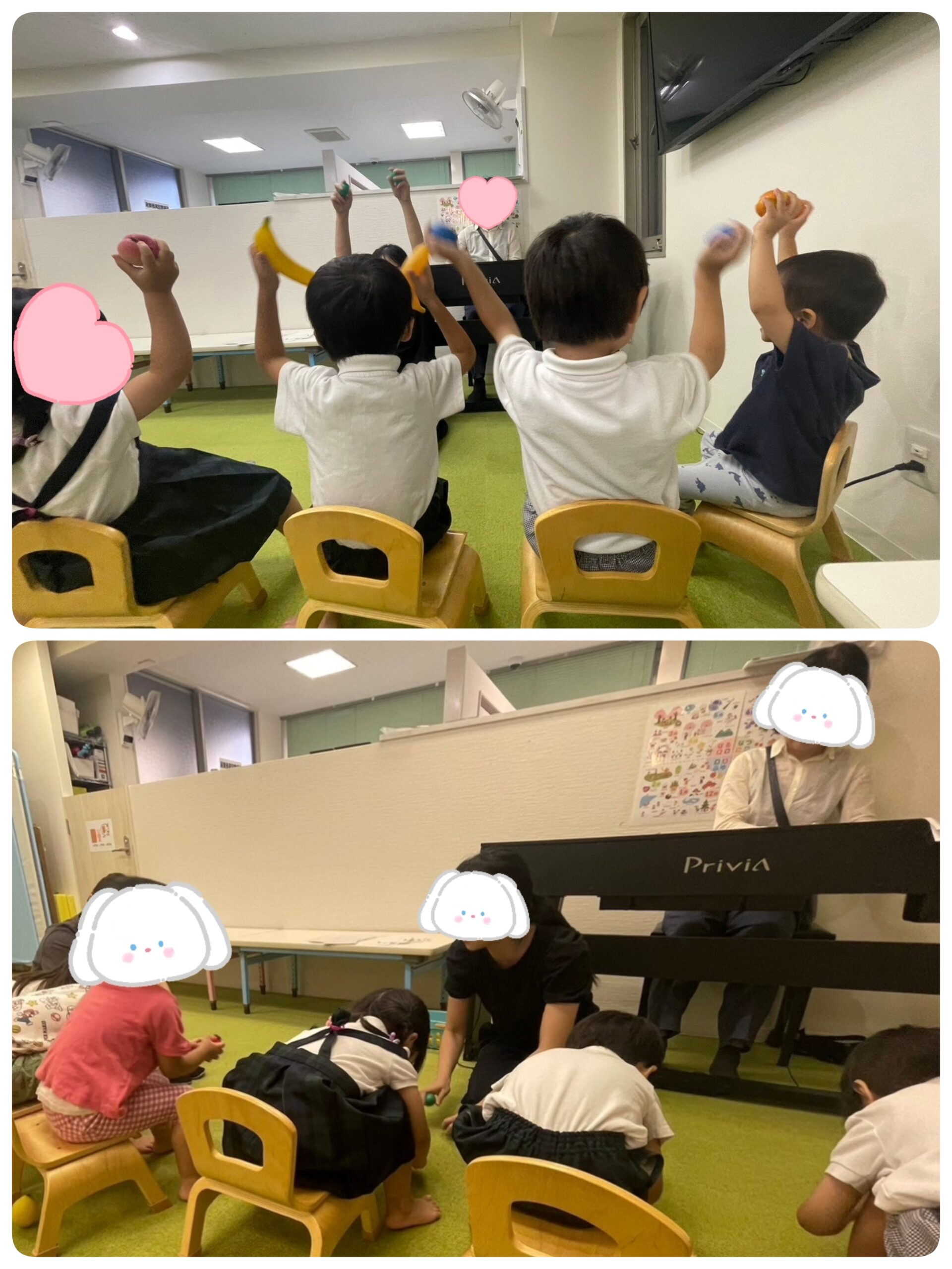 【南堀江】児童発達支援：集団音楽～反対ことば～