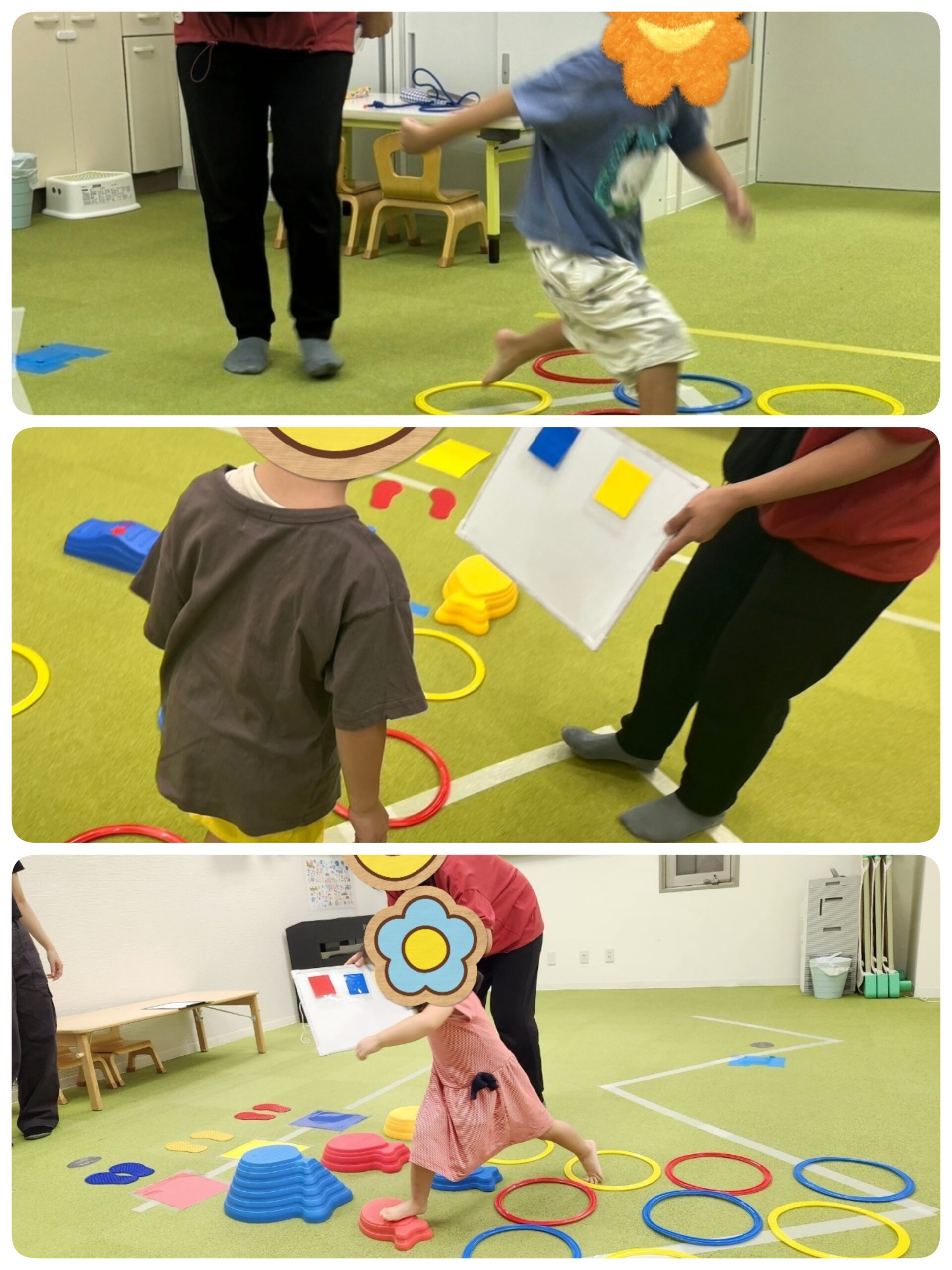 【南堀江】児童発達支援　言語集団活動　色探しゲーム⭐