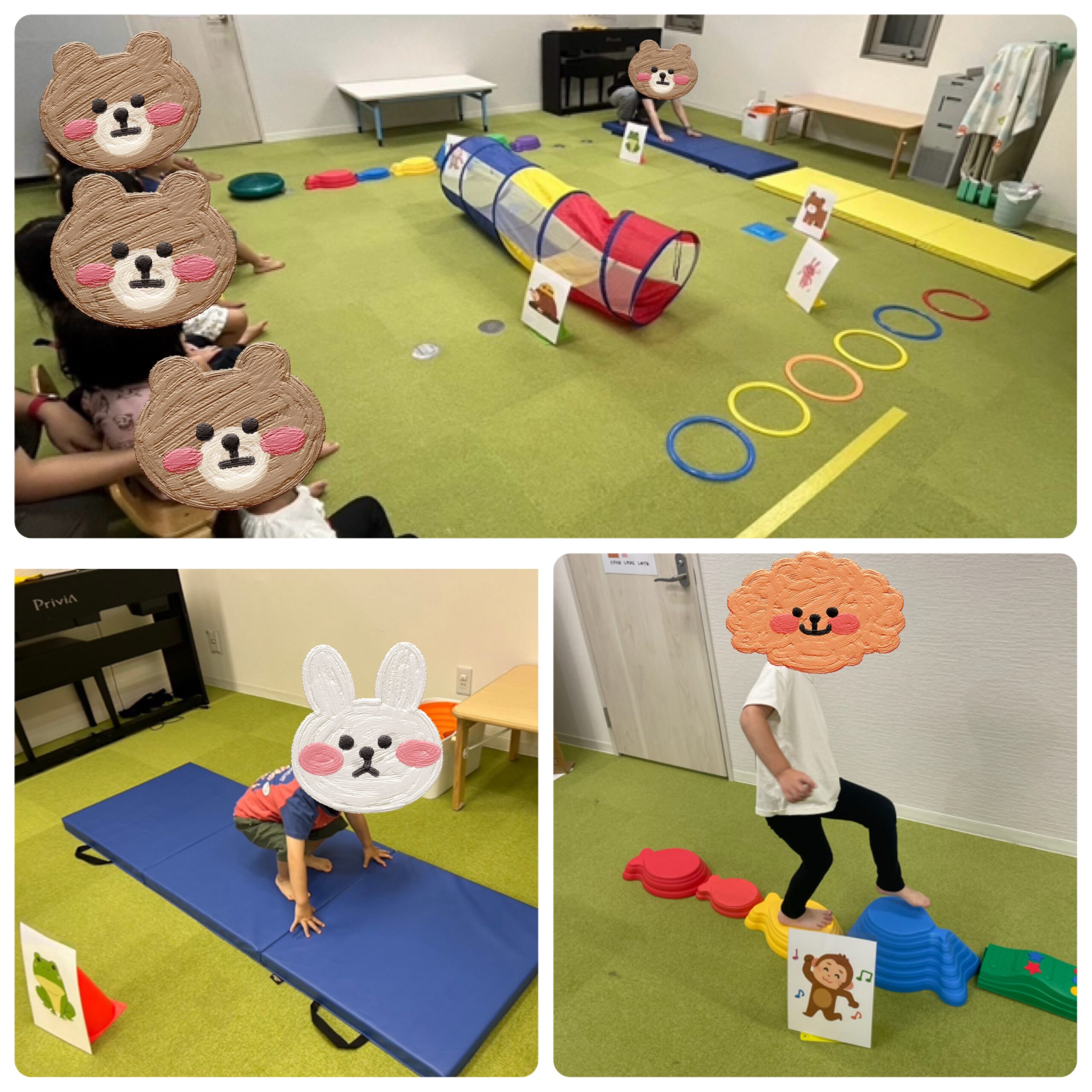 【南堀江】児童発達支援：動物サーキット