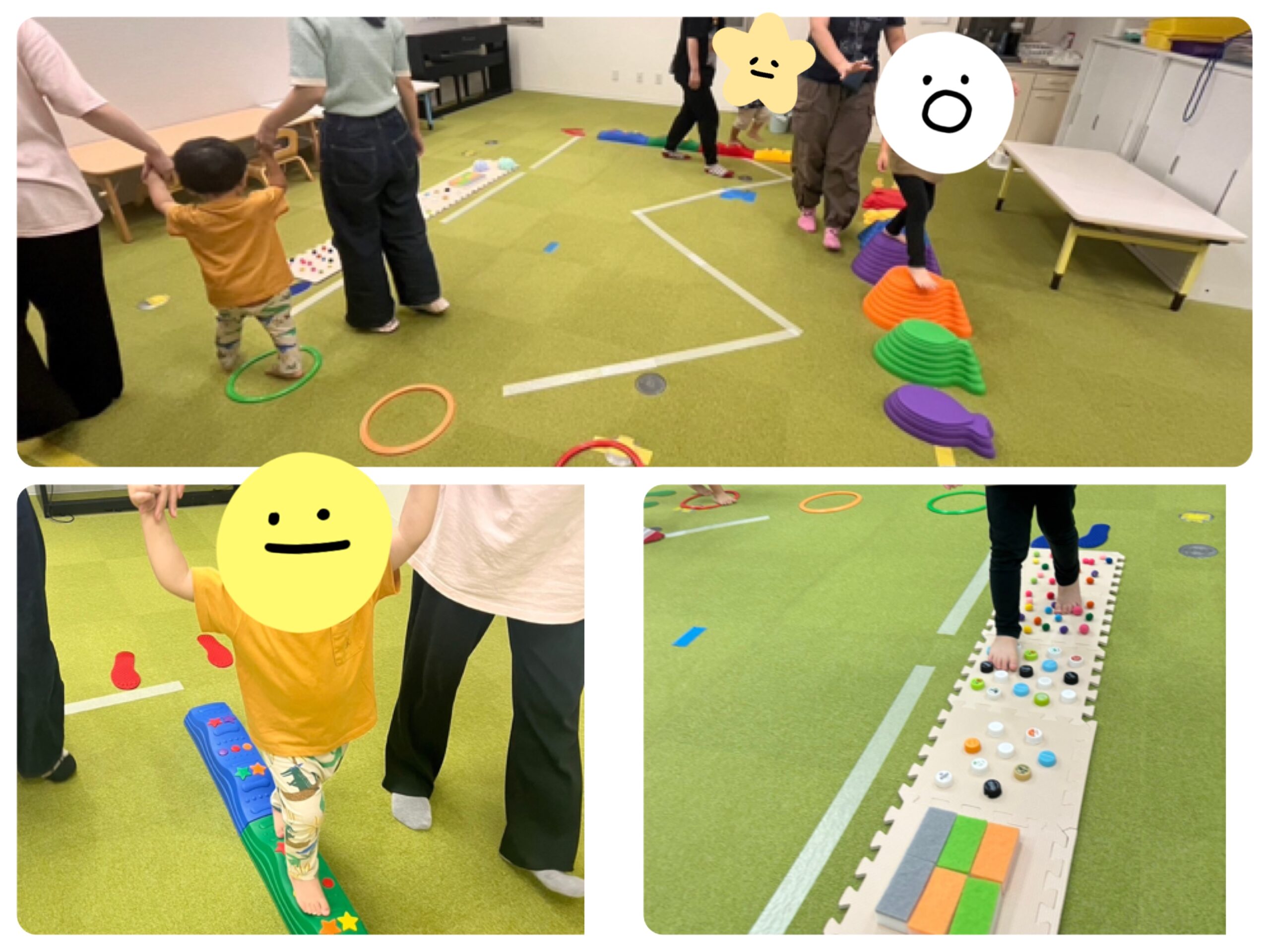【南堀江】児童発達支援　集団作業療法《たくさん歩こう！サーキット》