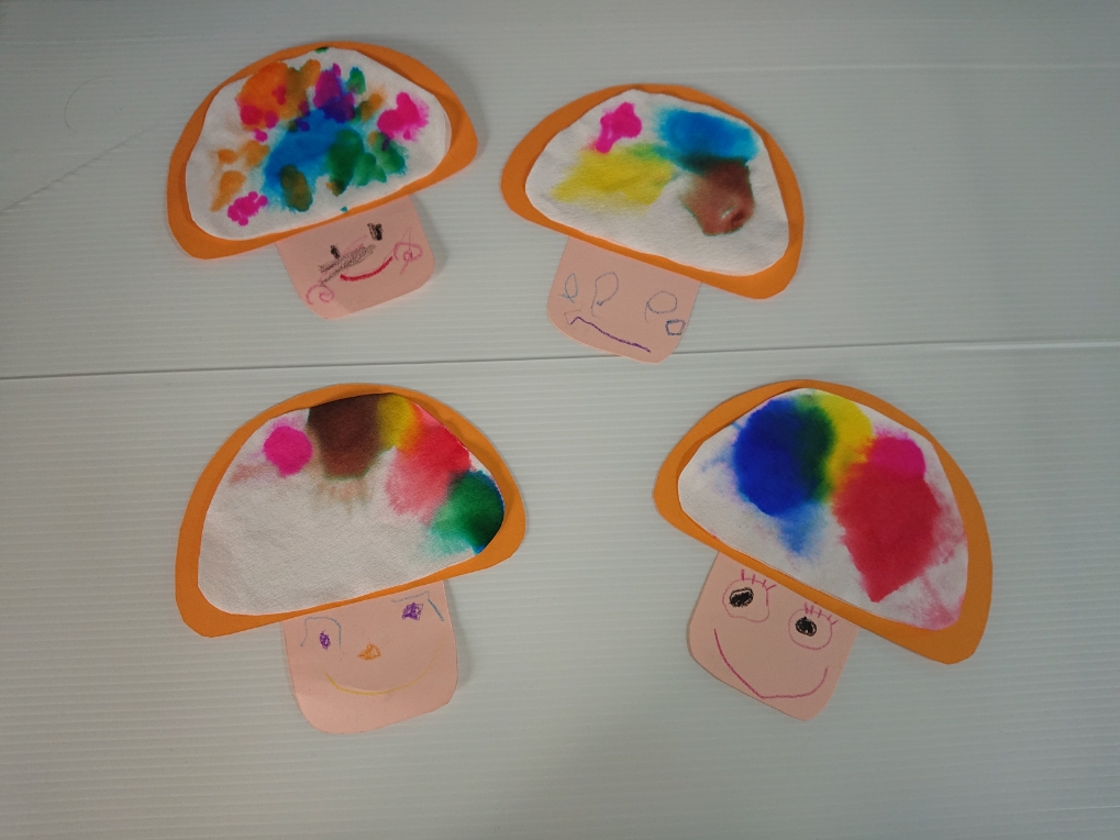 【北堀江】児童発達支援　きのこ🍄制作