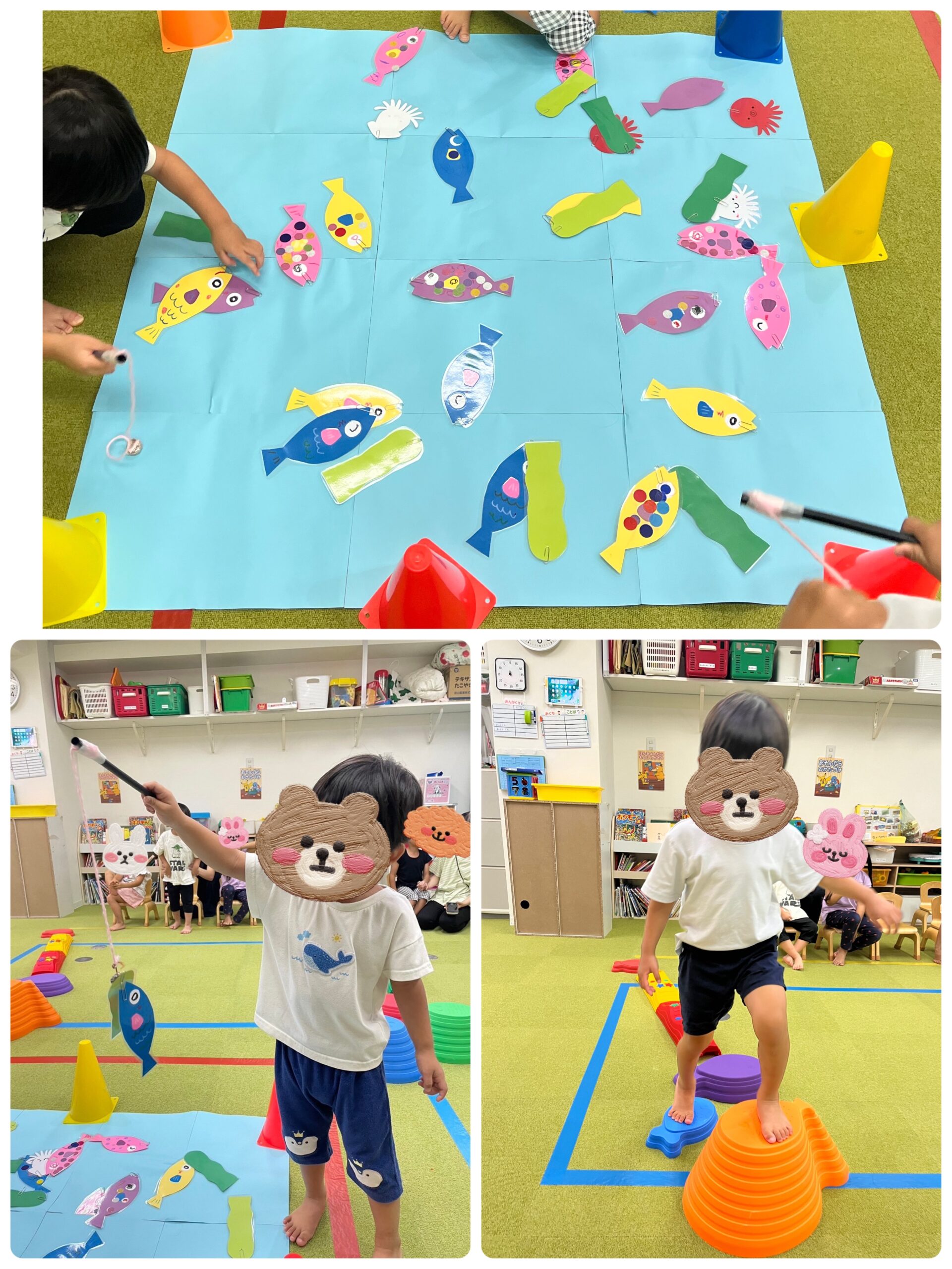 【南堀江】児童発達支援　さかなつり🐟サーキット