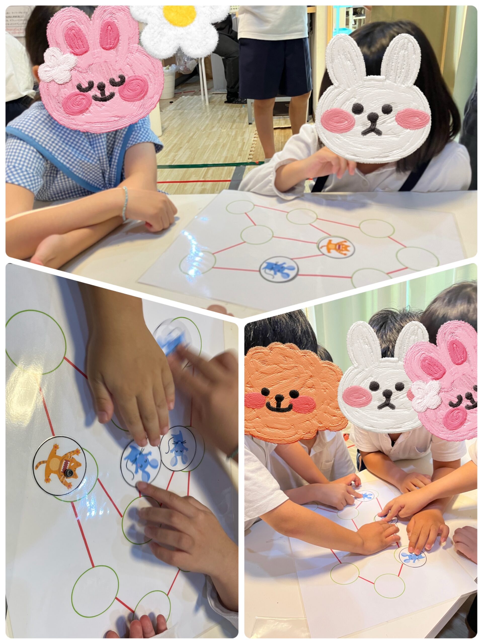 【北堀江】　放デイ：公文📖　ねことねずみの追いかけっこゲーム🐱🐭