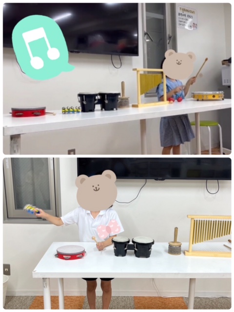 【南堀江】放デイ　音楽の日🎵楽器活動🥁🎶