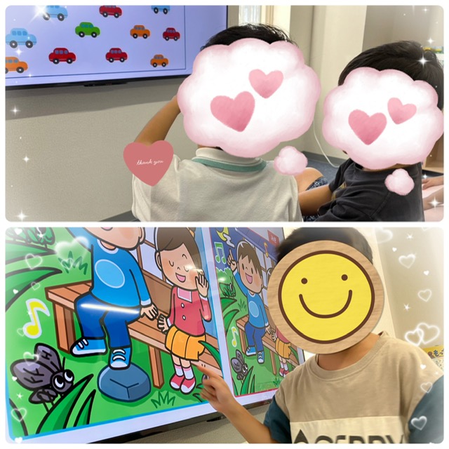 【ハッピープラス南堀江】ビジョントレーニング①👀