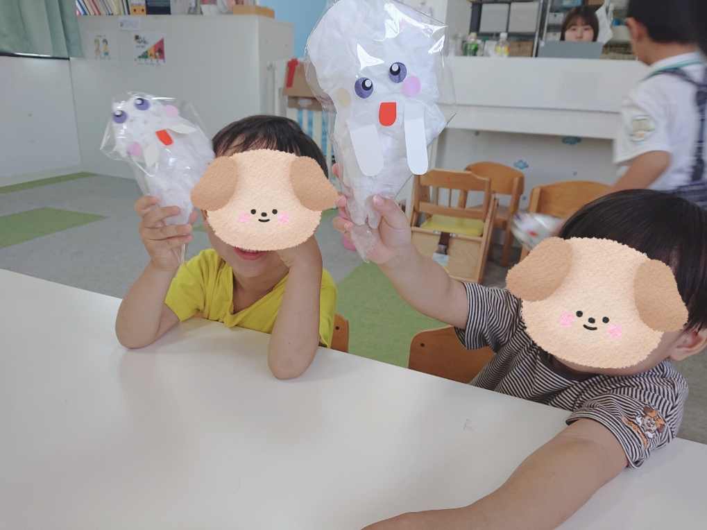 【北堀江】児童発達支援　お化け👻制作
