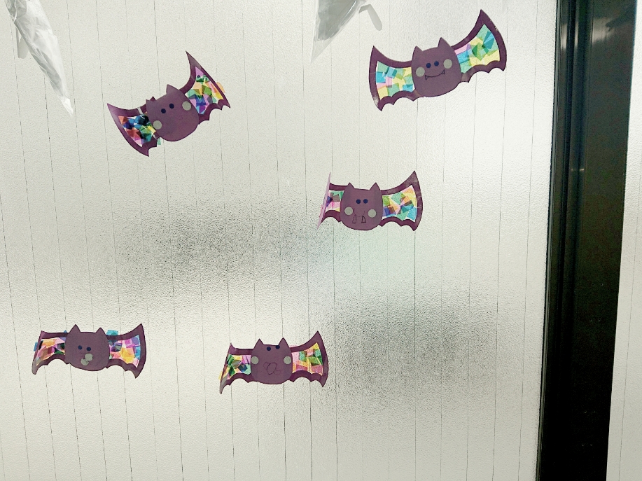 【北堀江】児童発達支援　コウモリ🦇制作