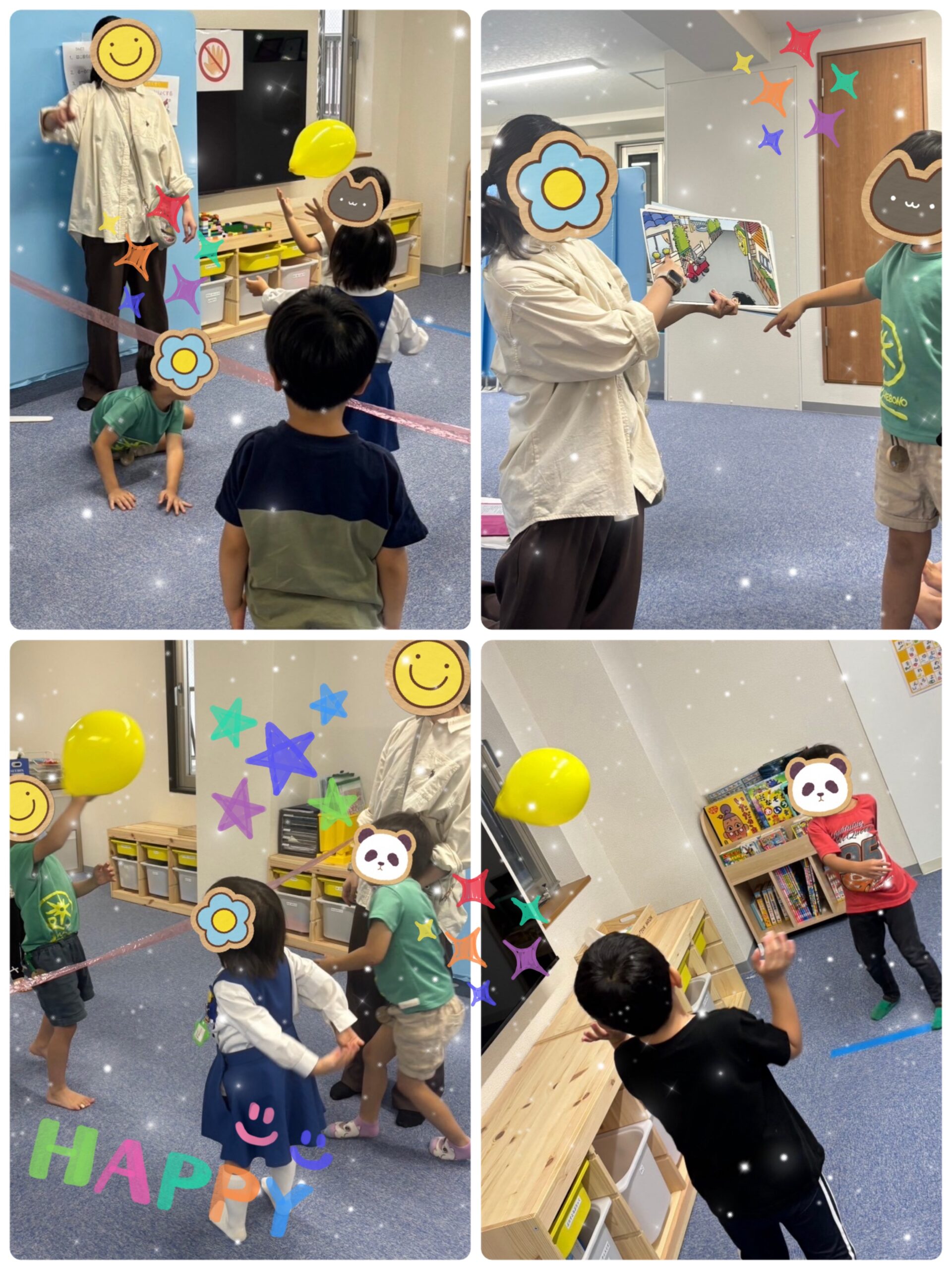 【ハッピープラス南堀江】風船バレー🎈🏐