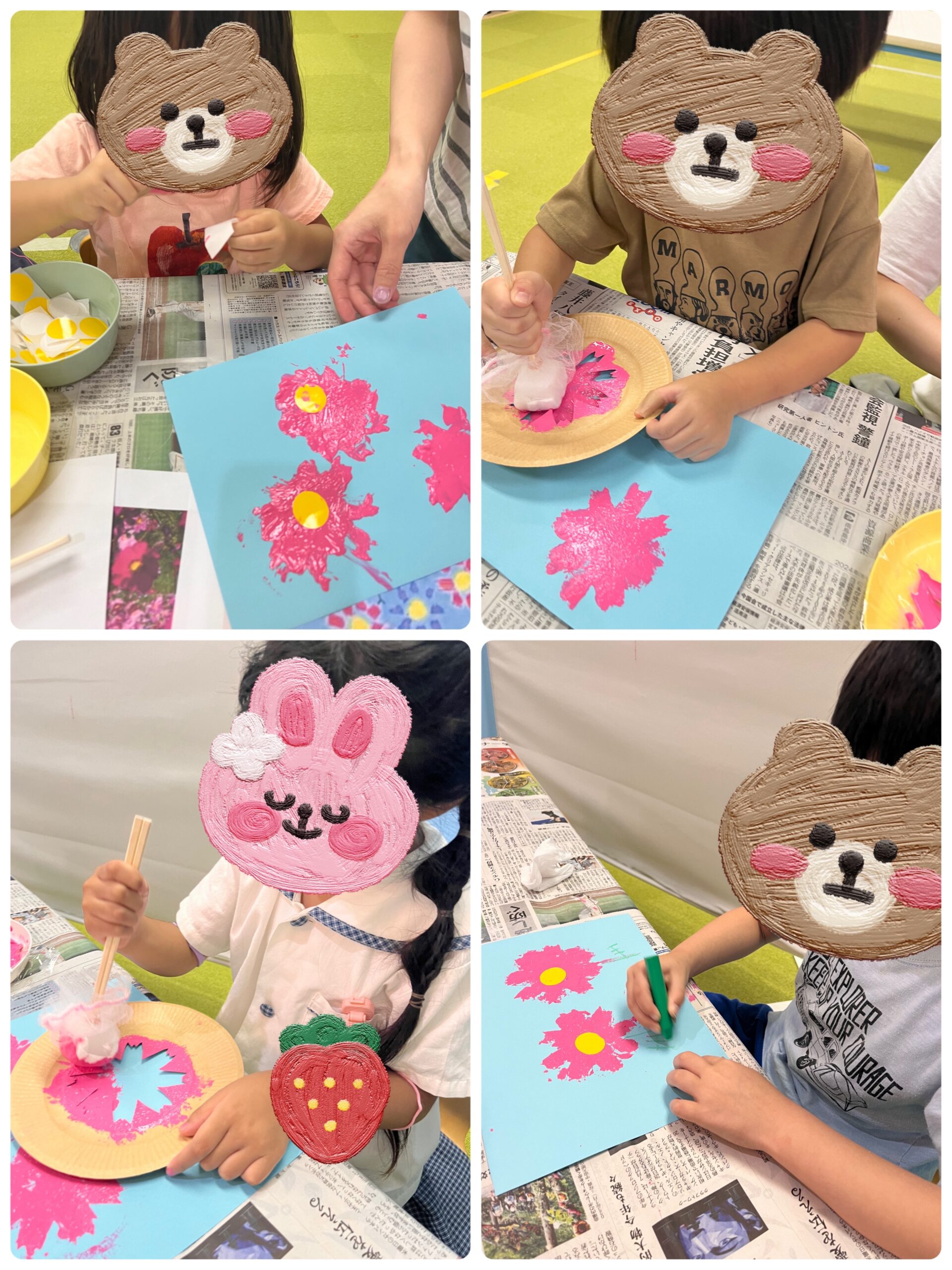 【南堀江】児童発達支援　コスモス制作✿