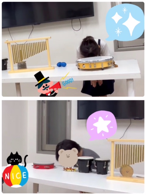 【南堀江】放デイ　音楽の日🎵楽器活動🥁