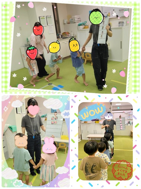 【南堀江】児童発達支援　「整列ゲーム」🚶🏻‍♂️🚶🏻