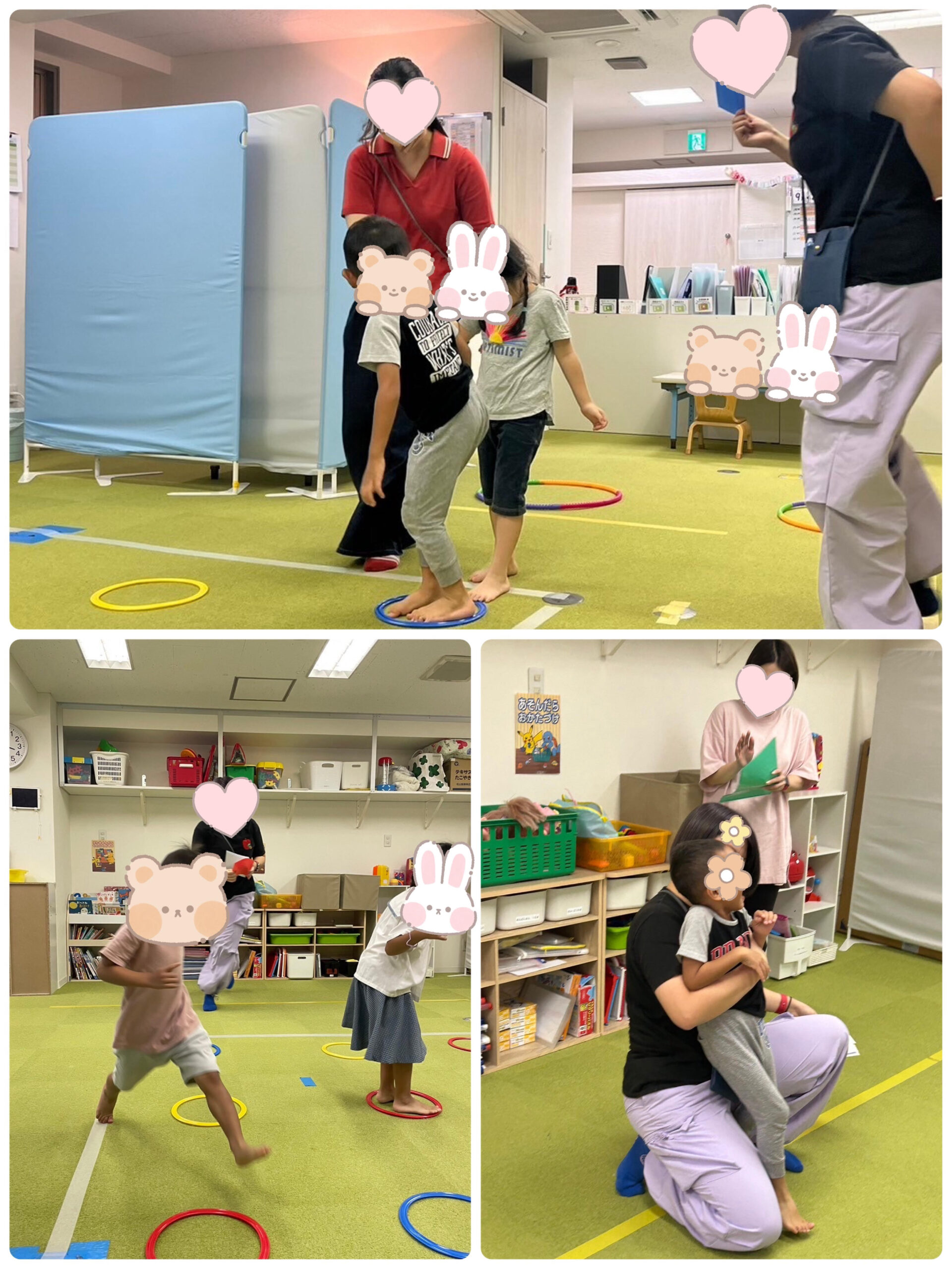 【南堀江】児童発達支援 色いろストップゲーム①