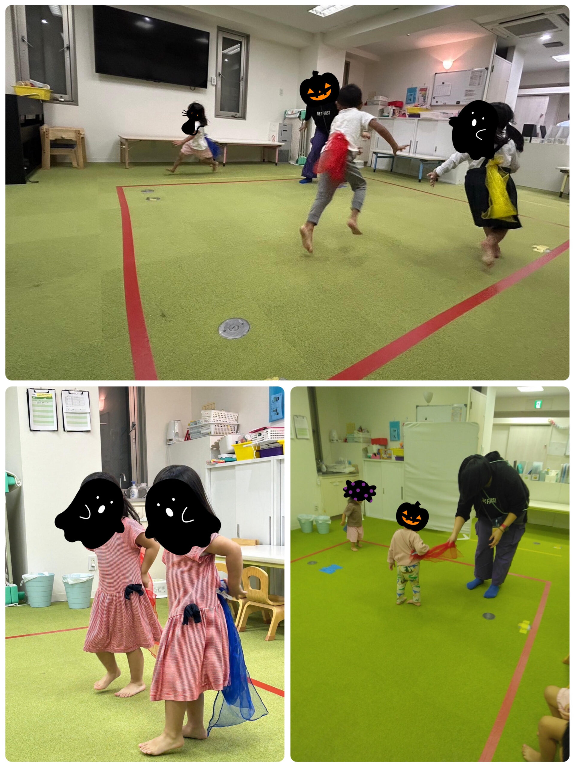 【南堀江】児童発達支援　しっぽ取りゲーム