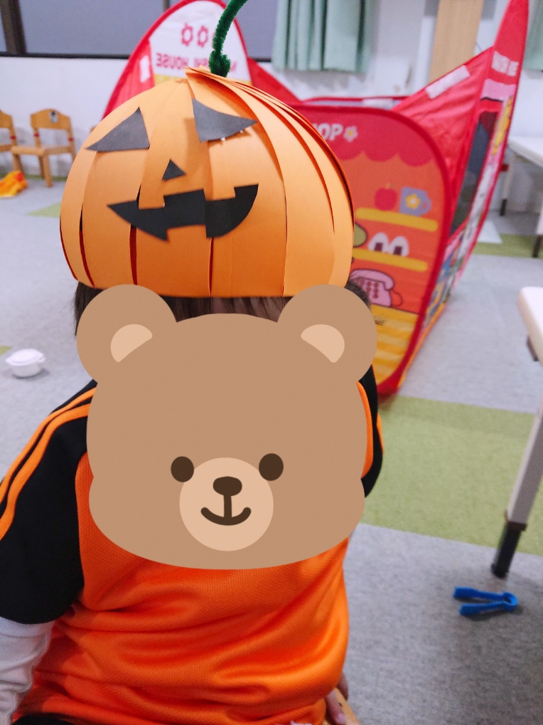 【北堀江】児童発達支援　ハロウィン🎃帽子制作