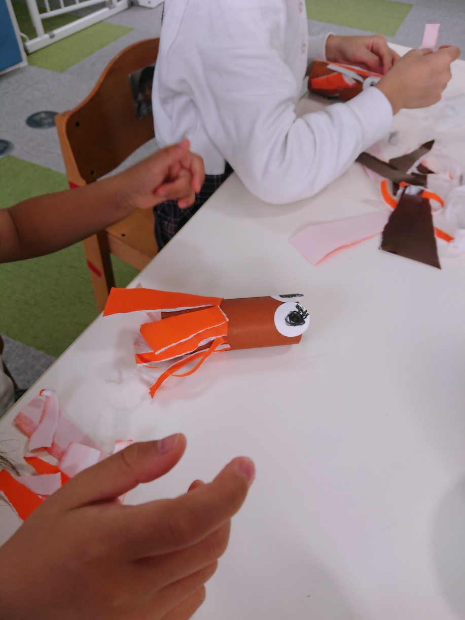 【北堀江】児童発達支援　みのむし制作