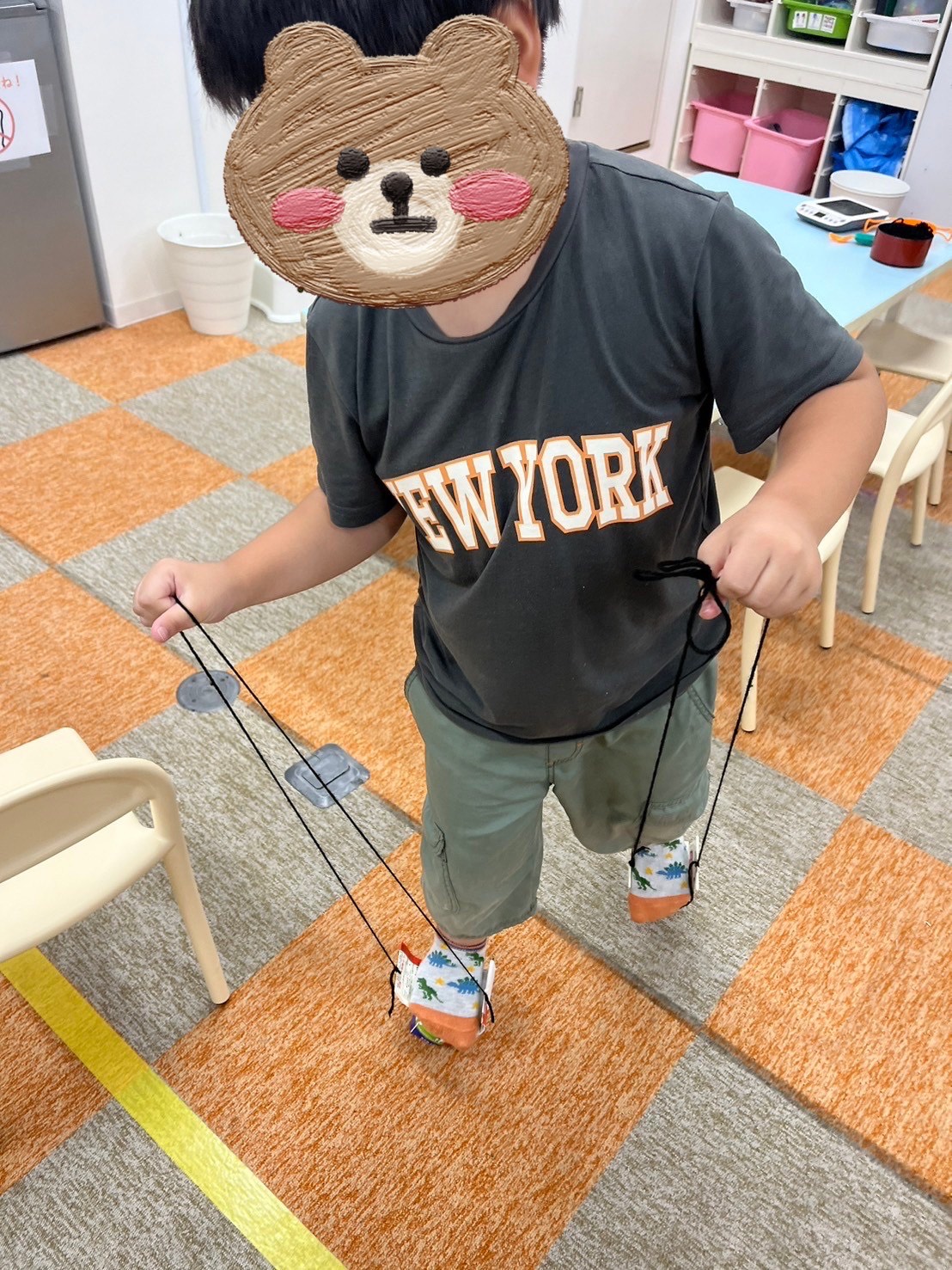 【南堀江】放デイ　ぽっくり制作🥛