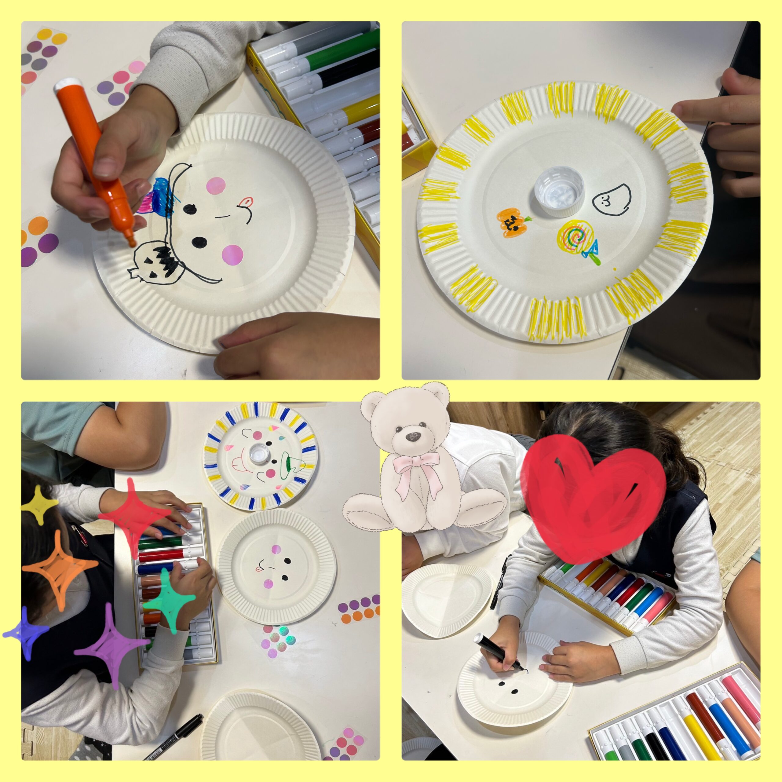 【北堀江】放デイ：公文📖　ぐるぐる回転おばけ👻