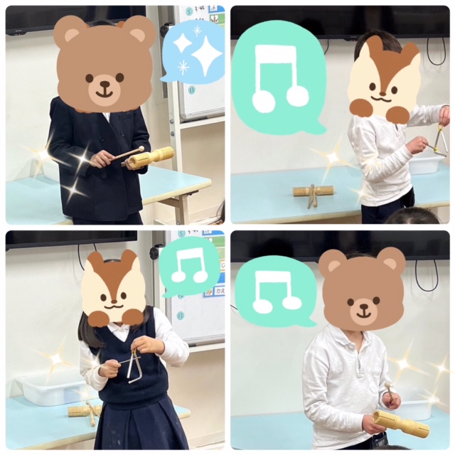 【南堀江】放デイ　音楽の日🎵時計の音を表現しよう⏰✨