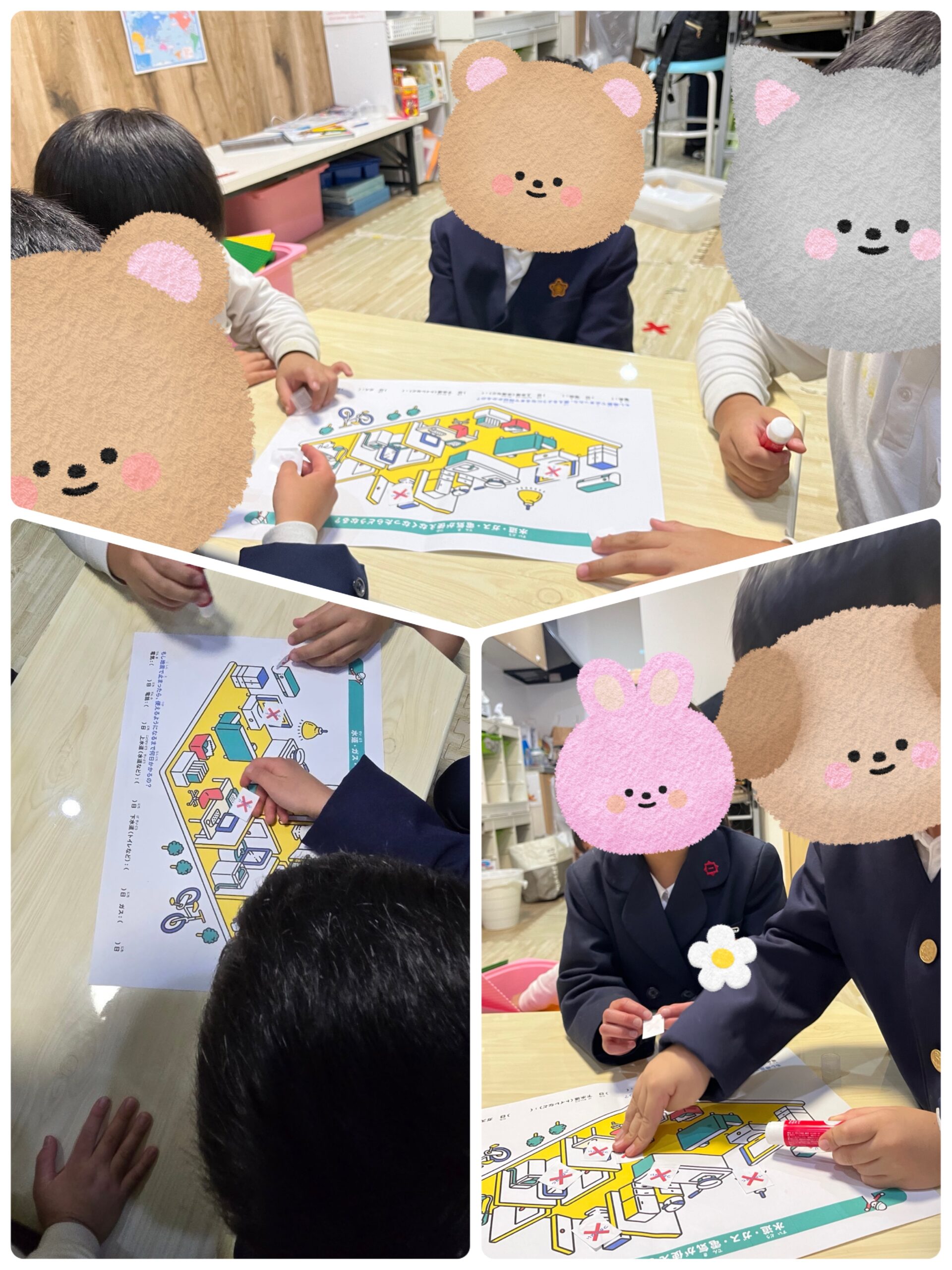 【北堀江】放デイ：公文📖　防災できなくなること