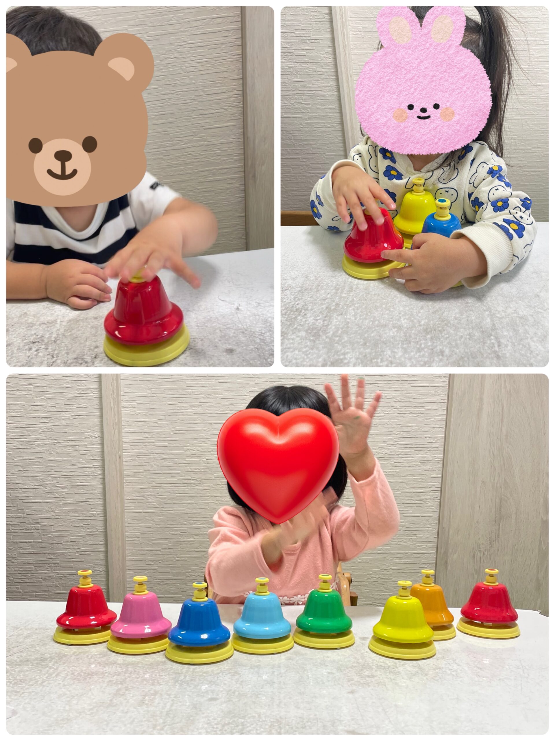 【南堀江】児童発達支援：個別音楽～〇色鳴らそう！