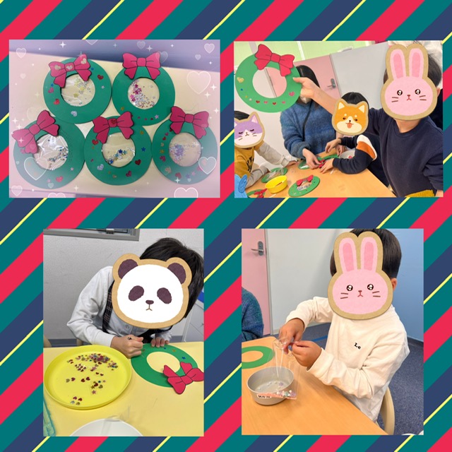 【ハッピープラス南堀江】クリスマスリースづくり🎄❤