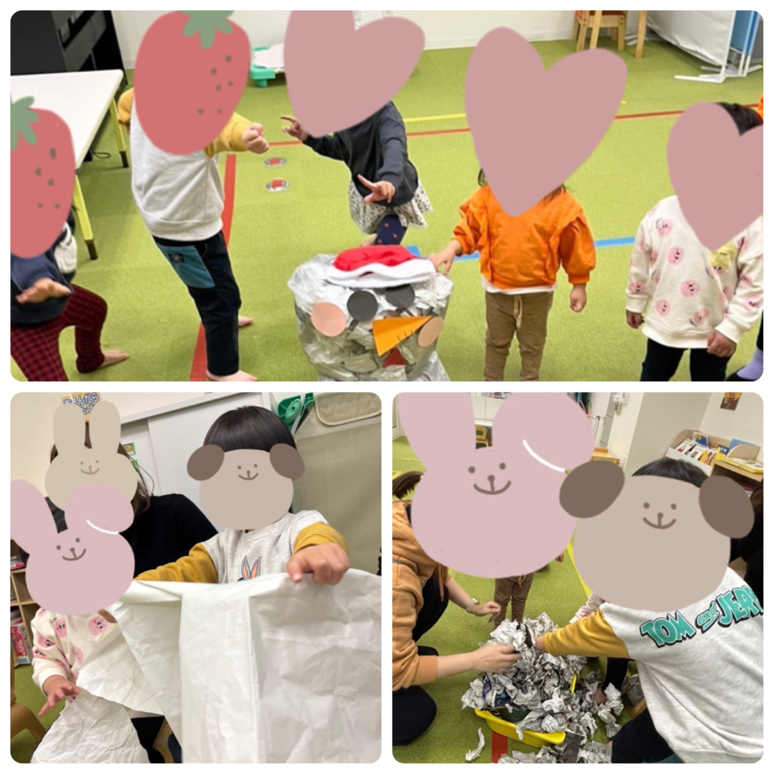 【南堀江】児童発達支援　集団活動「雪だるまを作ろう⛄」