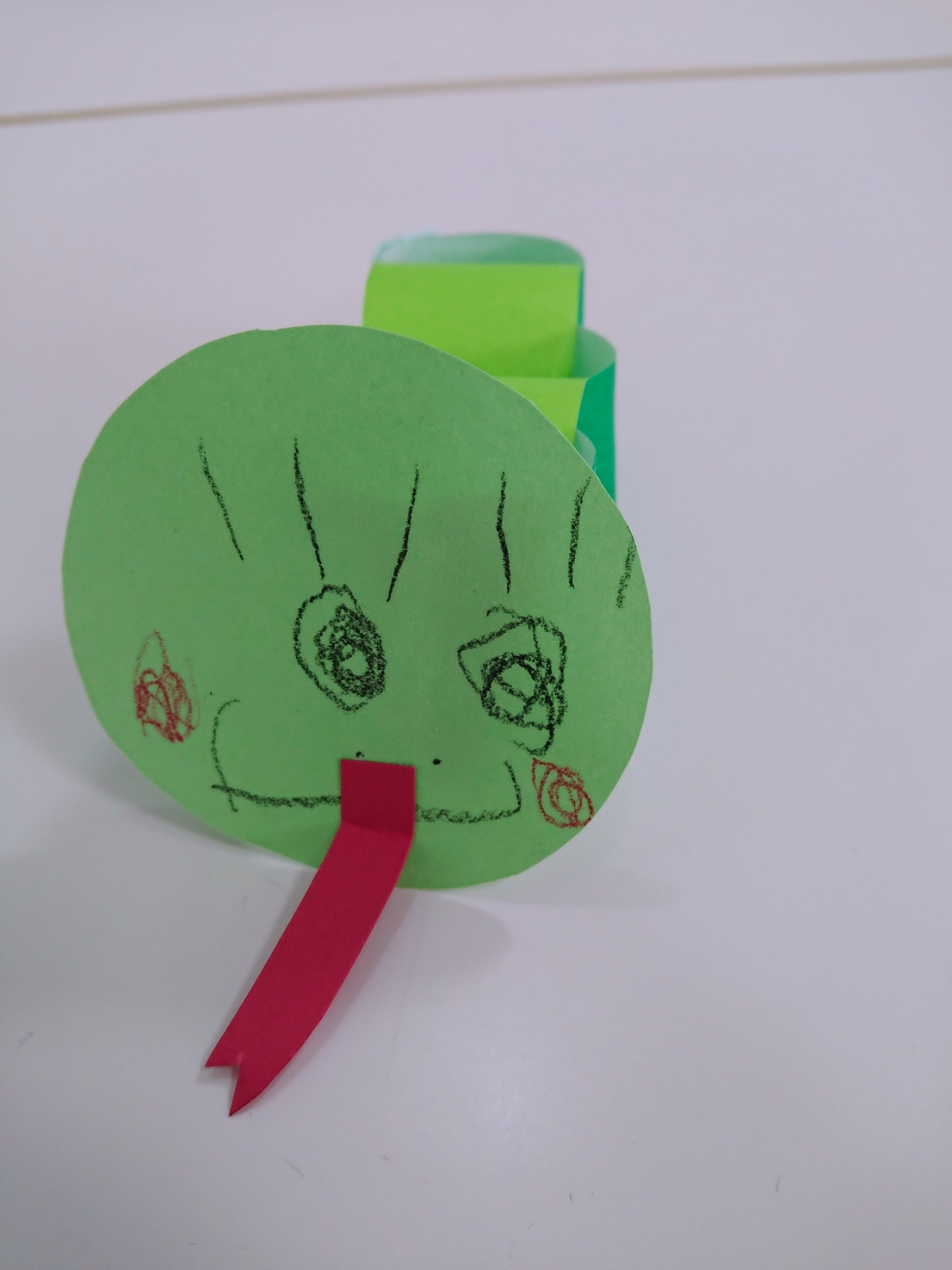 【北堀江】児童発達支援　干支（ヘビ🐍）制作