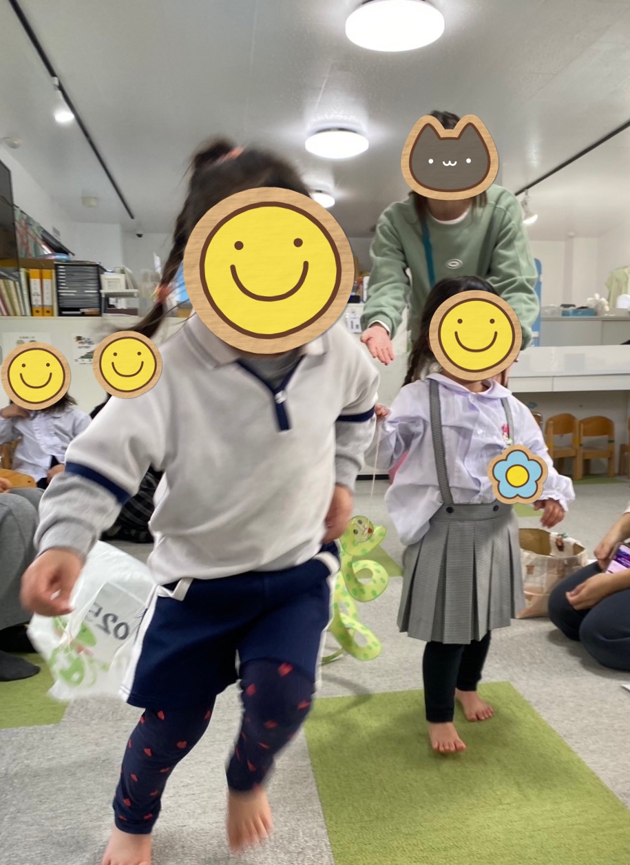 【北堀江】児童発達支援　集団活動「凧あげ」