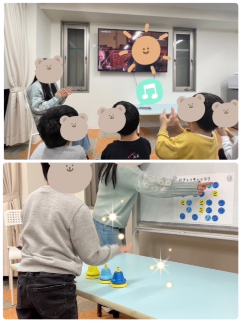 【南堀江】放デイ　音楽の日🎹✨ベル演奏🎶