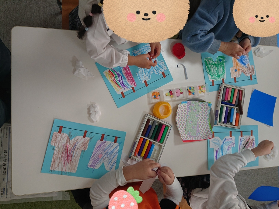 【北堀江】児童発達支援　服の日制作👚