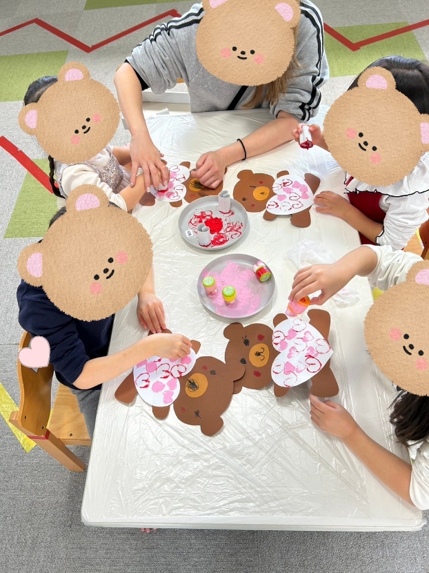 【北堀江】児童発達支援　💖バレンタイン制作🍫