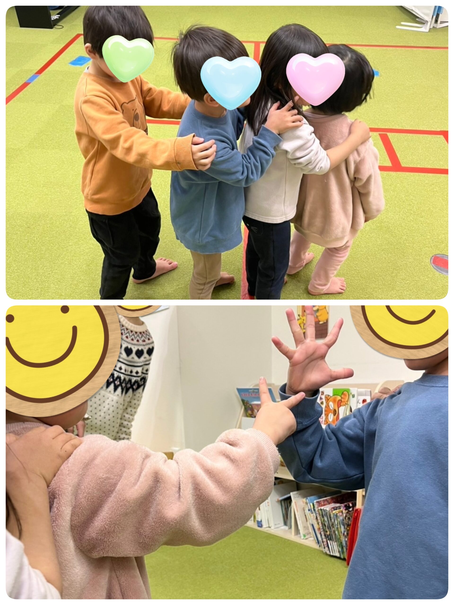 【南堀江】児童発達支援：リトミック～じゃんけん列車