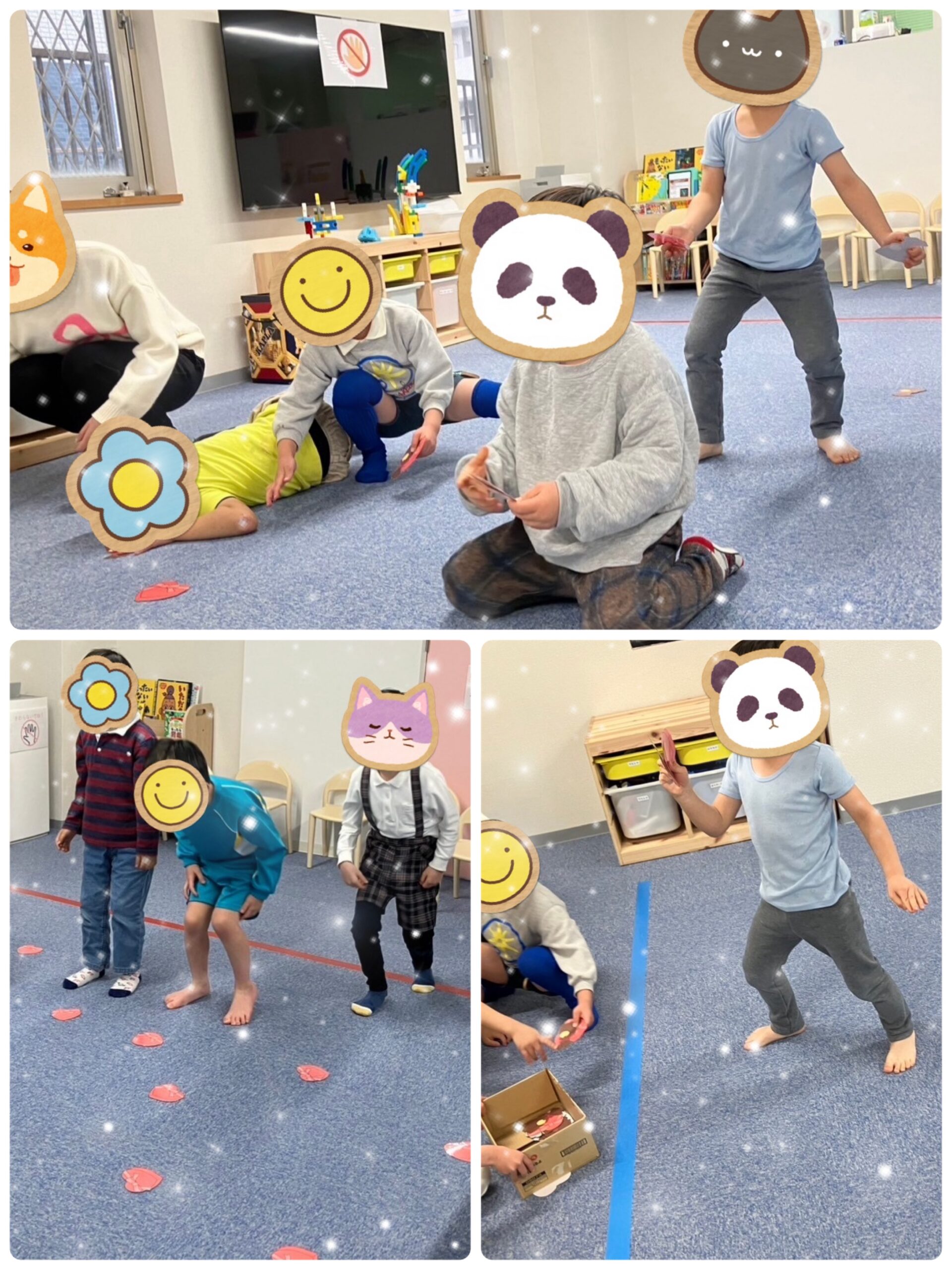 【ハッピープラス南堀江】だるまさんがころんだ🧍