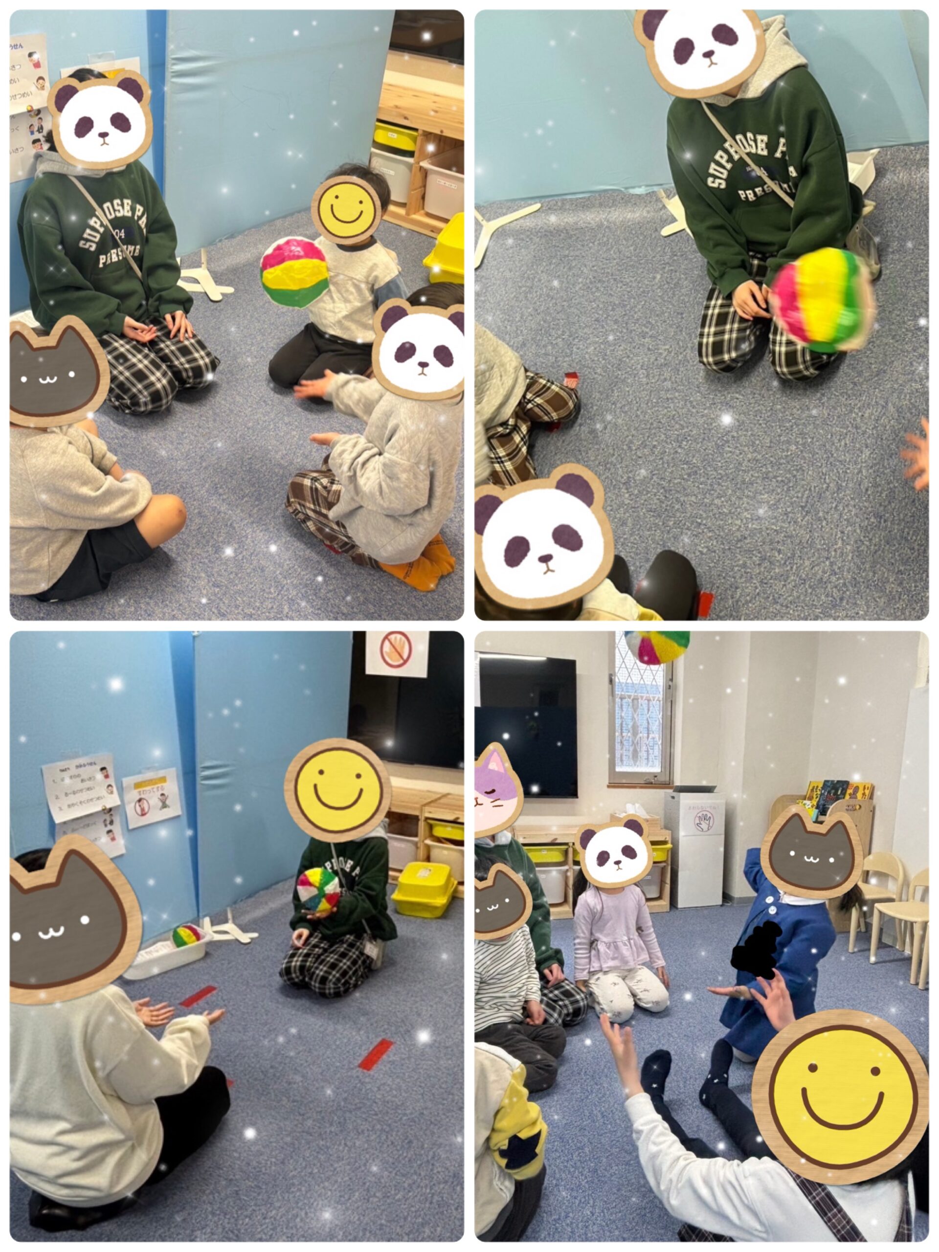 【ハッピープラス南堀江】紙風船で遊ぼう🎈