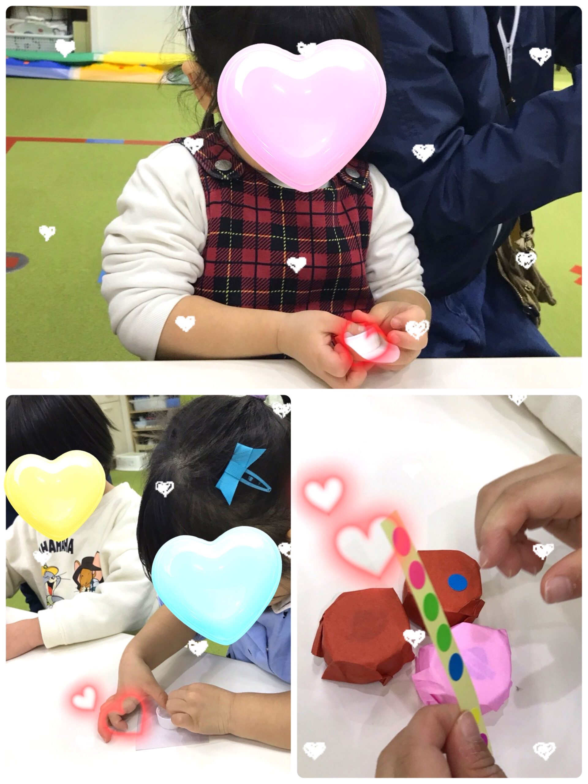 【南堀江】児童発達支援　キャップチョコレート制作🍫