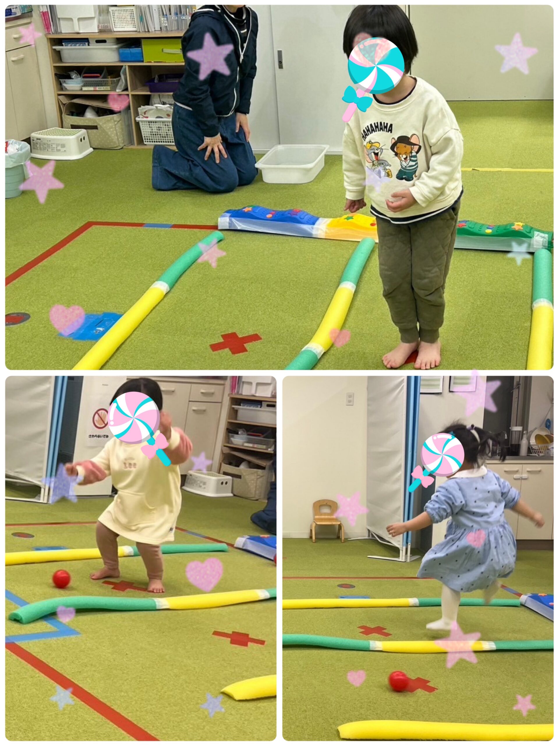 【南堀江】児童発達支援　ボールジャンプ🥎