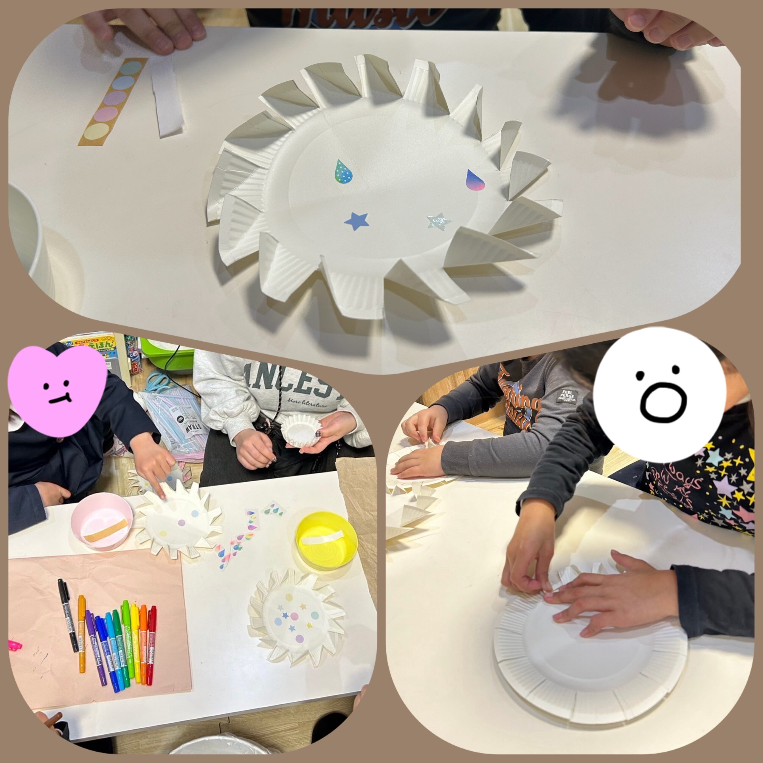 【北堀江】放デイ：公文📖　吹きゴマ作り🌀