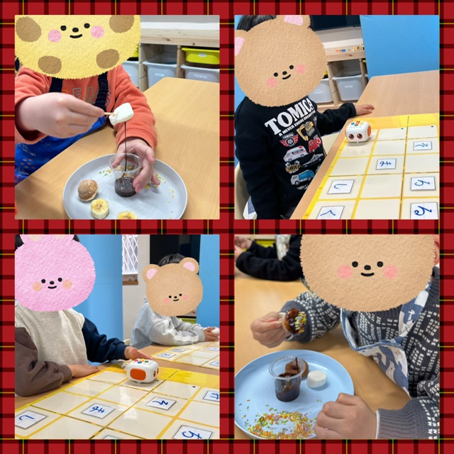 【ハッピープラス南堀江】料理を取りに行こう＆チョコレートフォンデュ🍫💖