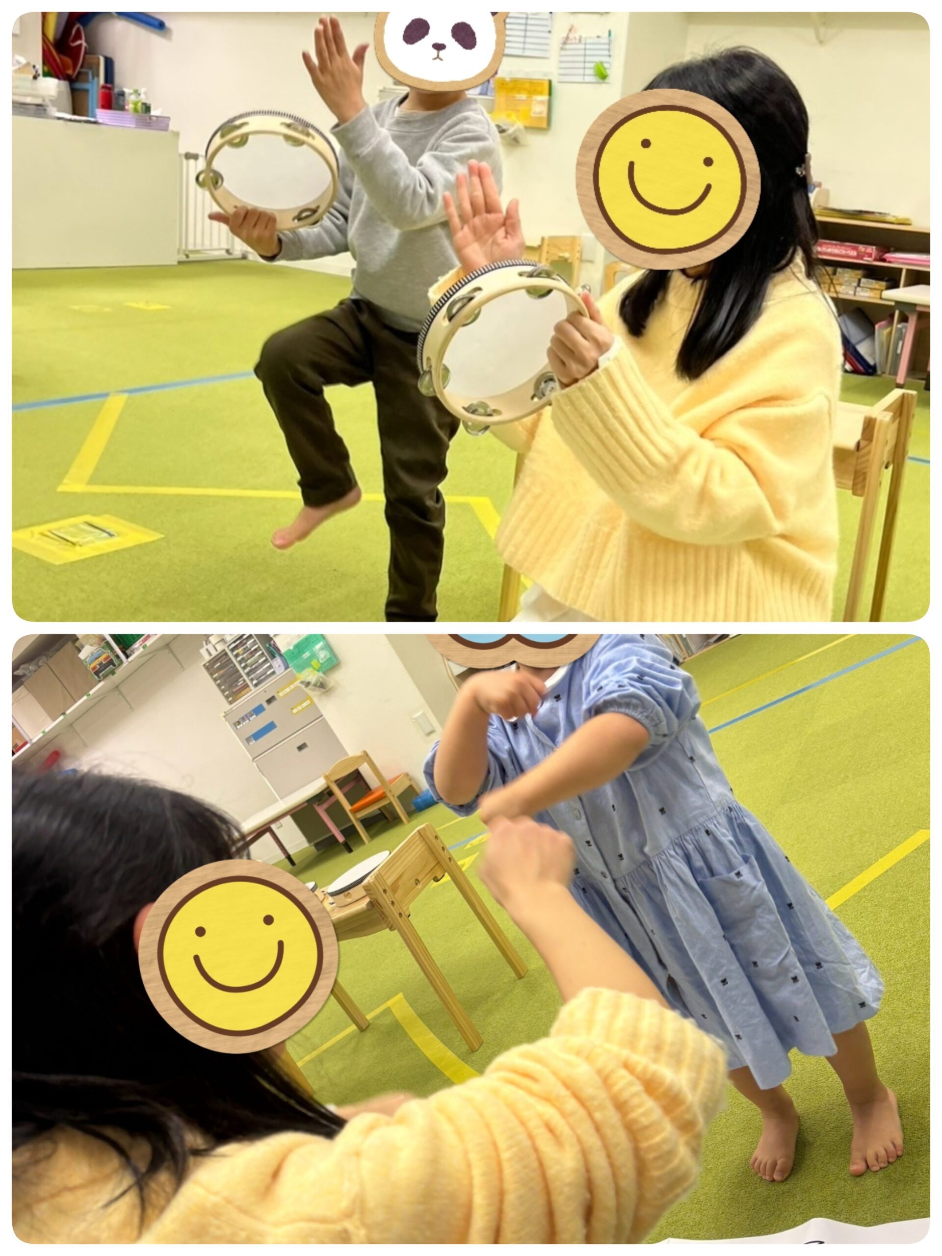 【南堀江】児童発達支援：リトミック～目で見てリズム遊び