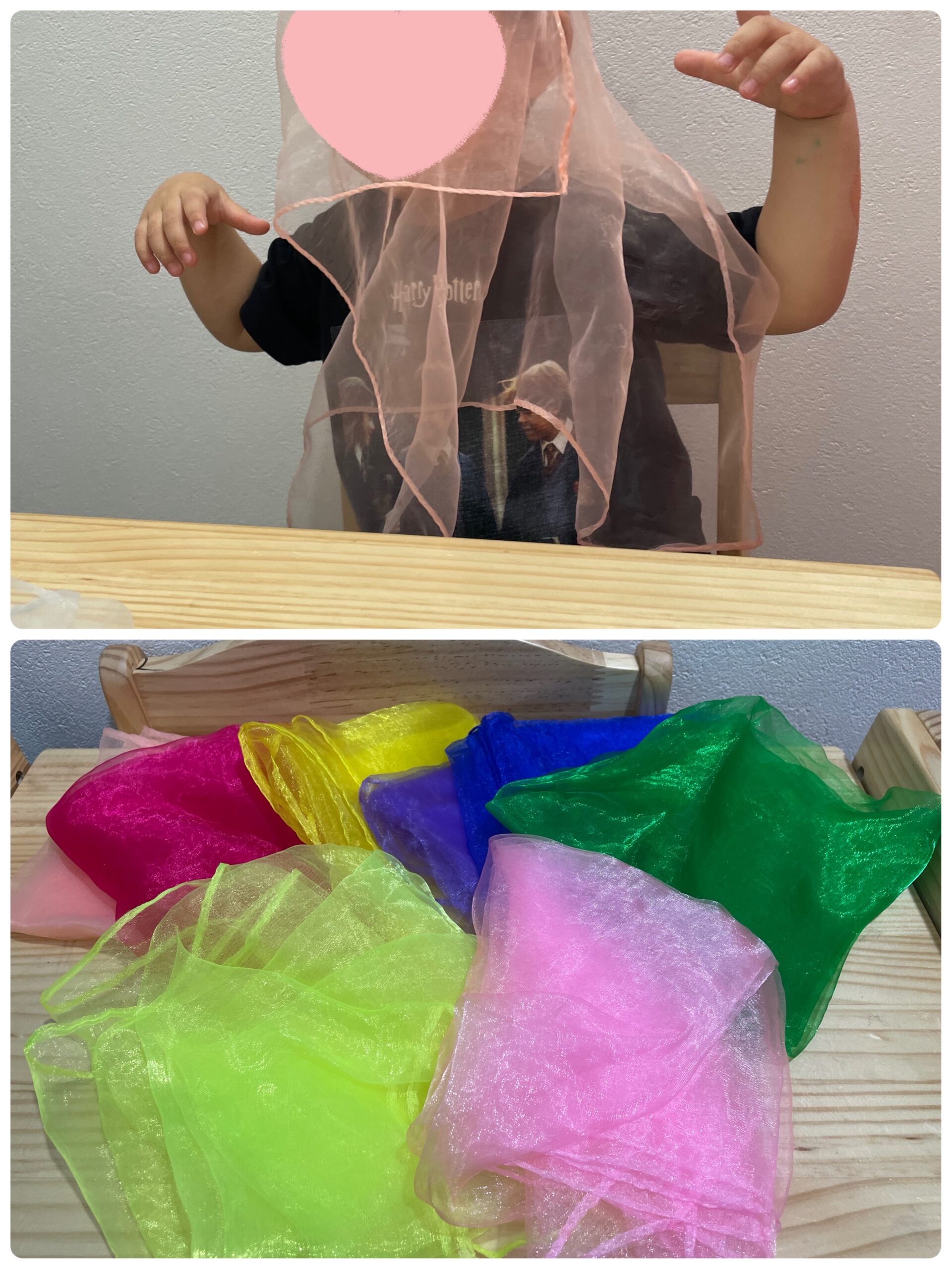 【北堀江】児童発達支援：個別音楽~スカーフを使って~