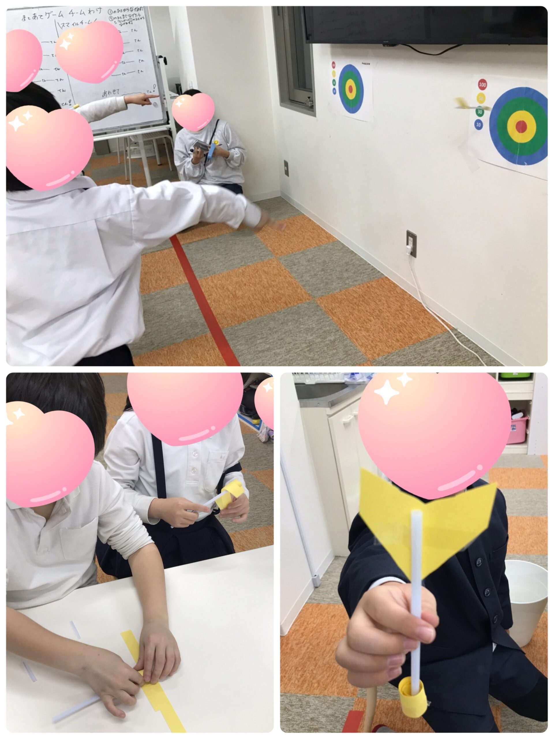 【南堀江】放デイ　ぺったんダーツ作り🏹✨