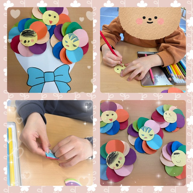 【ハッピープラス南堀江】お花をつくろう🌼