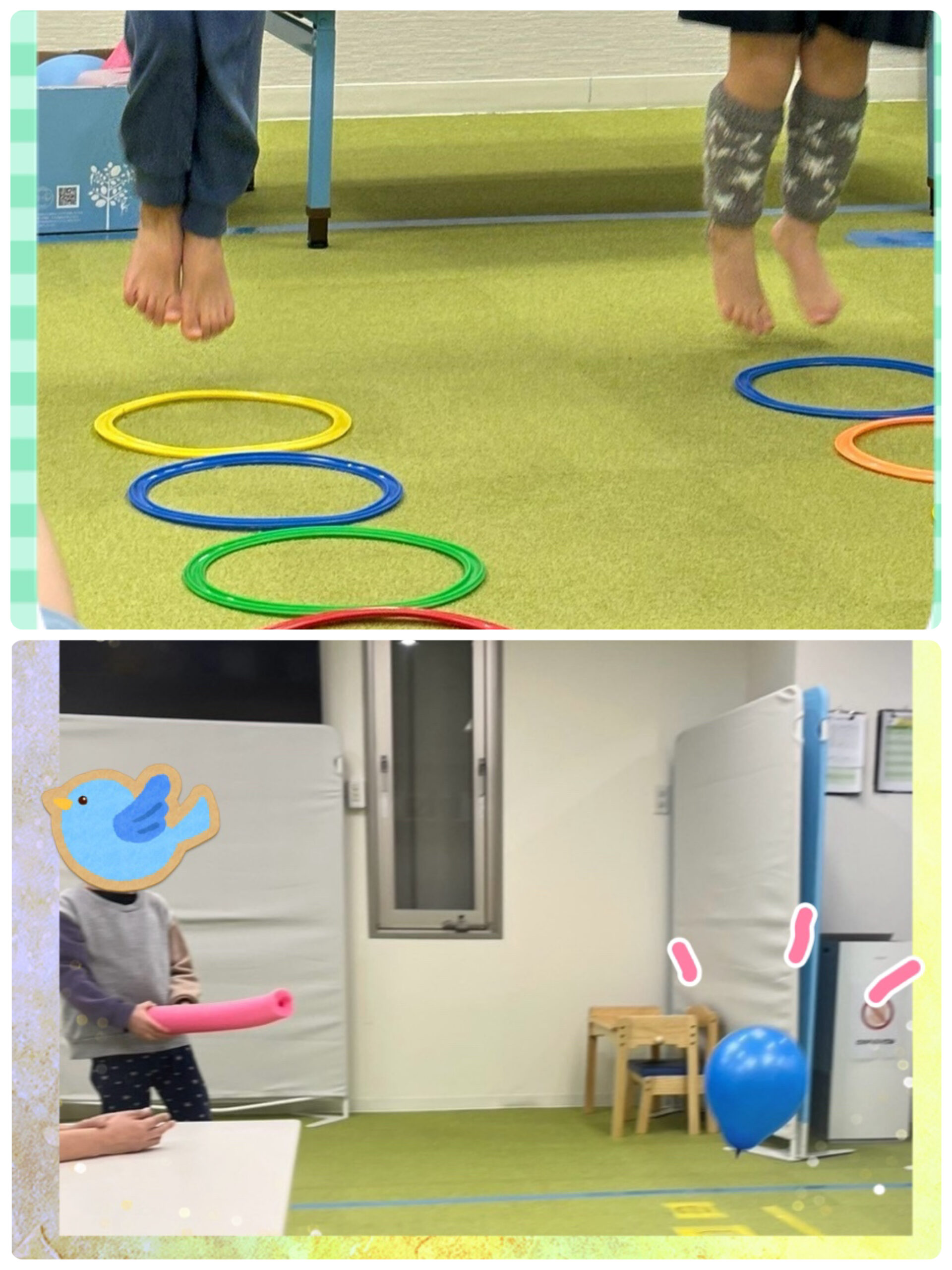 【南堀江】児童発達支援　風船打ち🎈