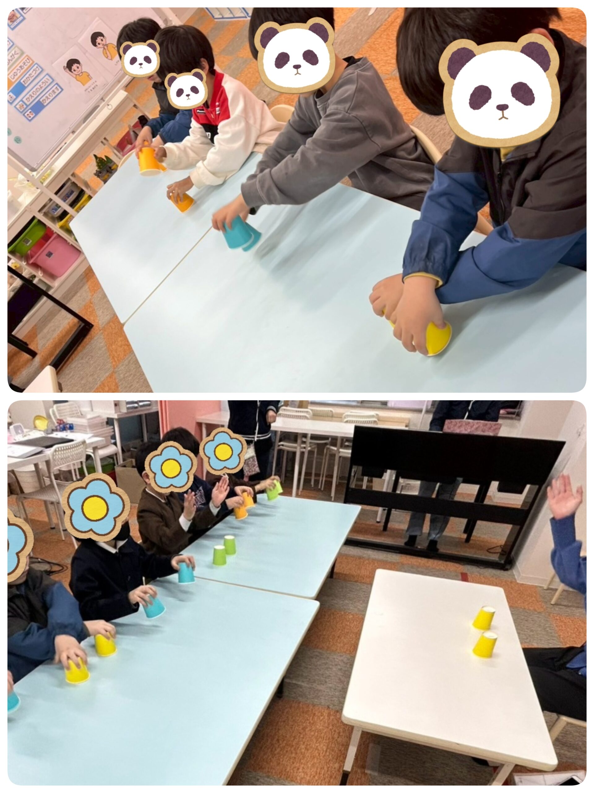 【南堀江】放デイ：集団音楽～カップでリズム表現🎵