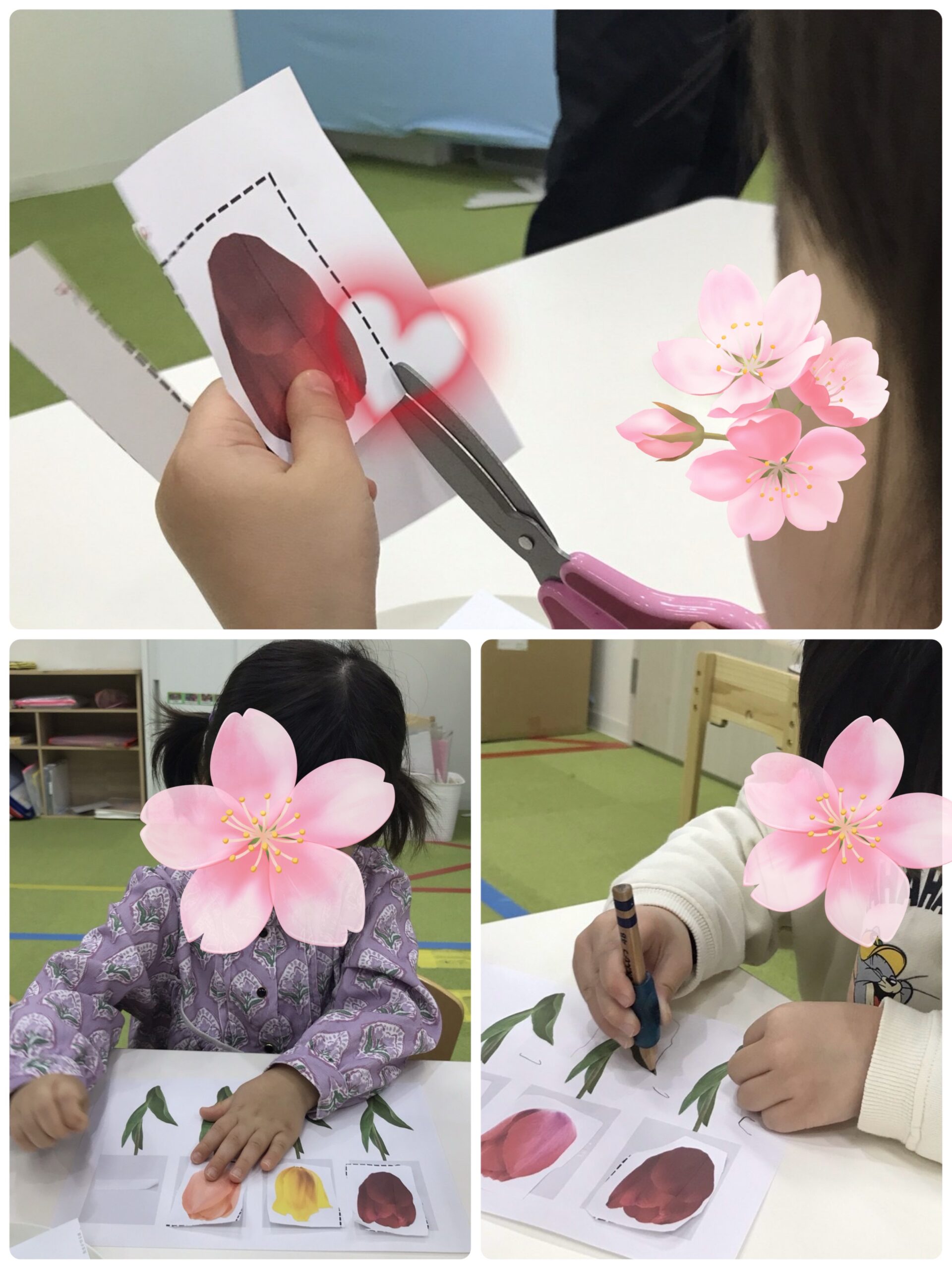 【南堀江】児童発達支援　チューリップ制作