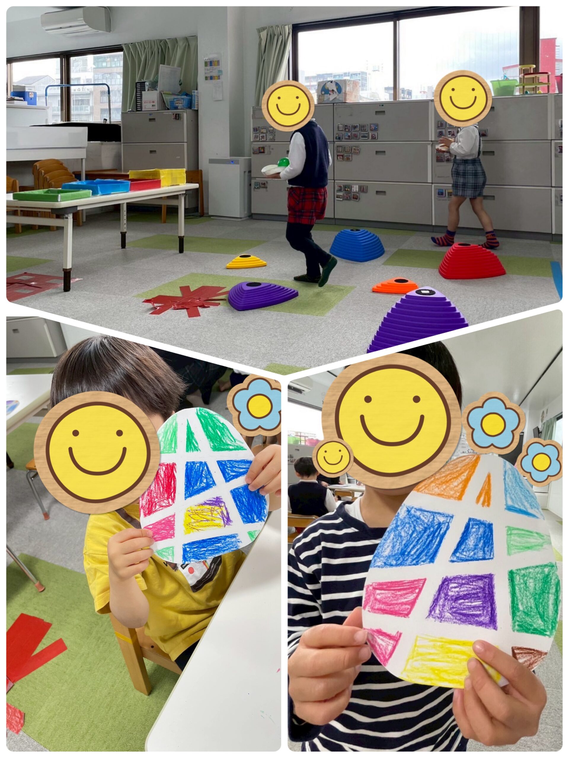 【北堀江】児童発達支援　イースター製作と体づくり🐰