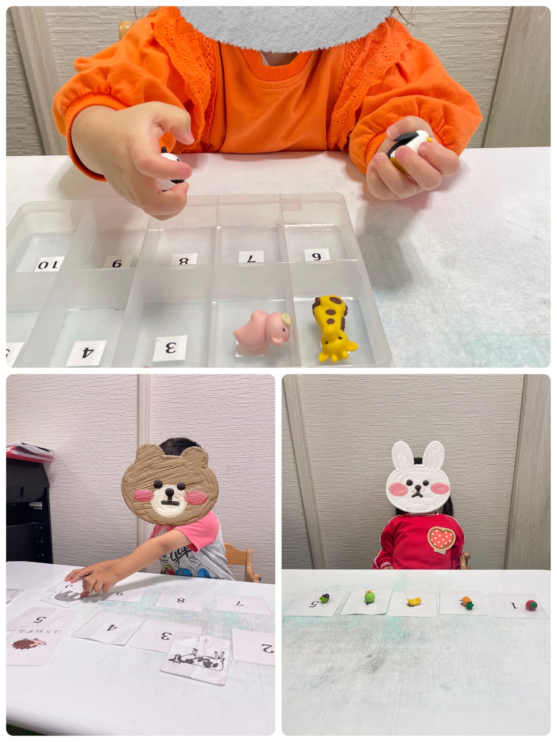 【南堀江】児童発達支援：個別音楽~数字の課題~