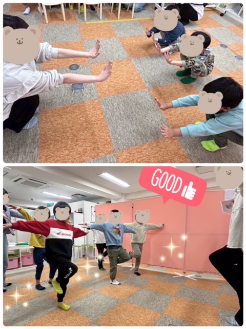 【南堀江】放デイ　バランス運動💫