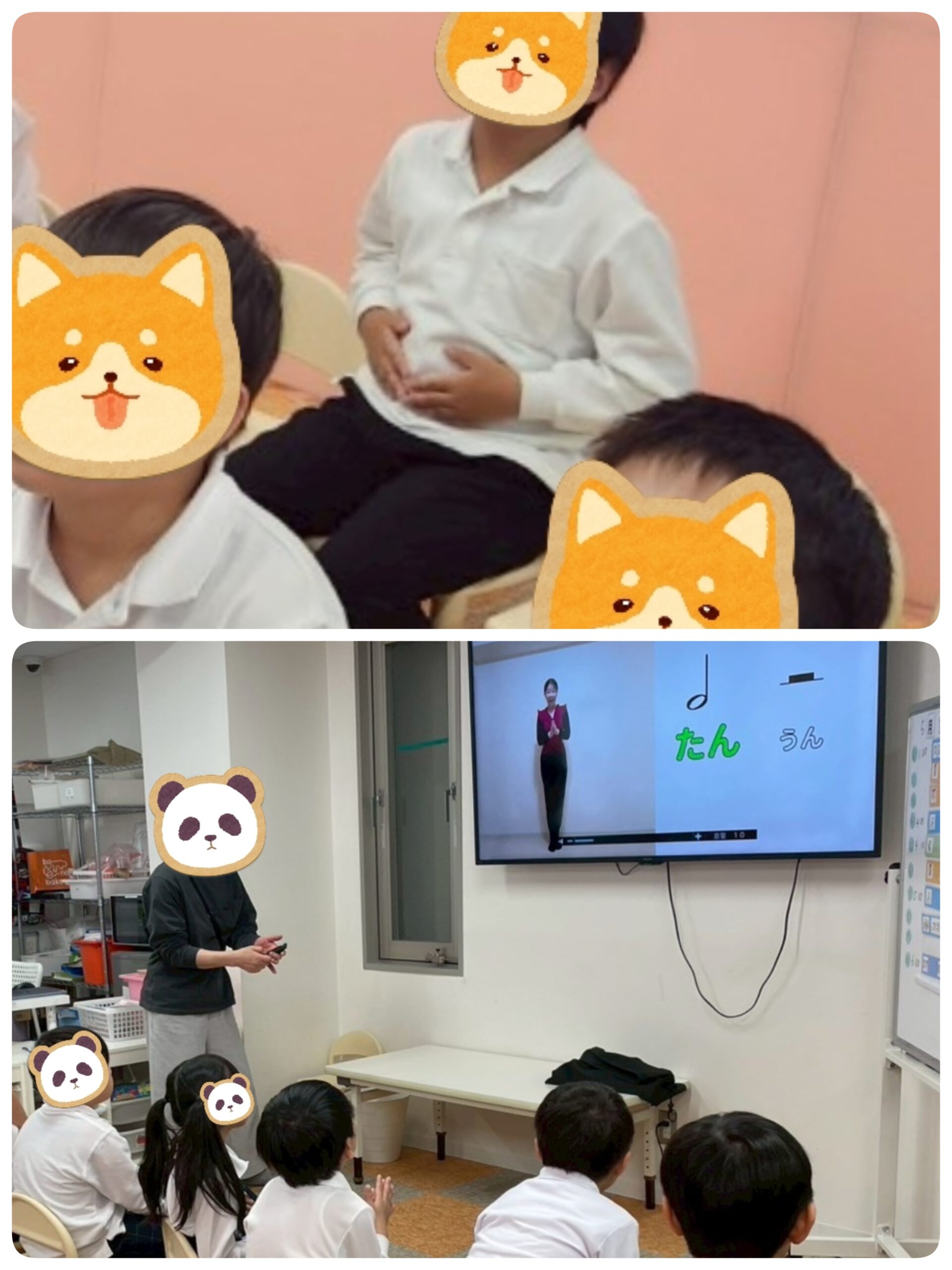 【南堀江】放デイ：音楽「ボディーパーカッション①」