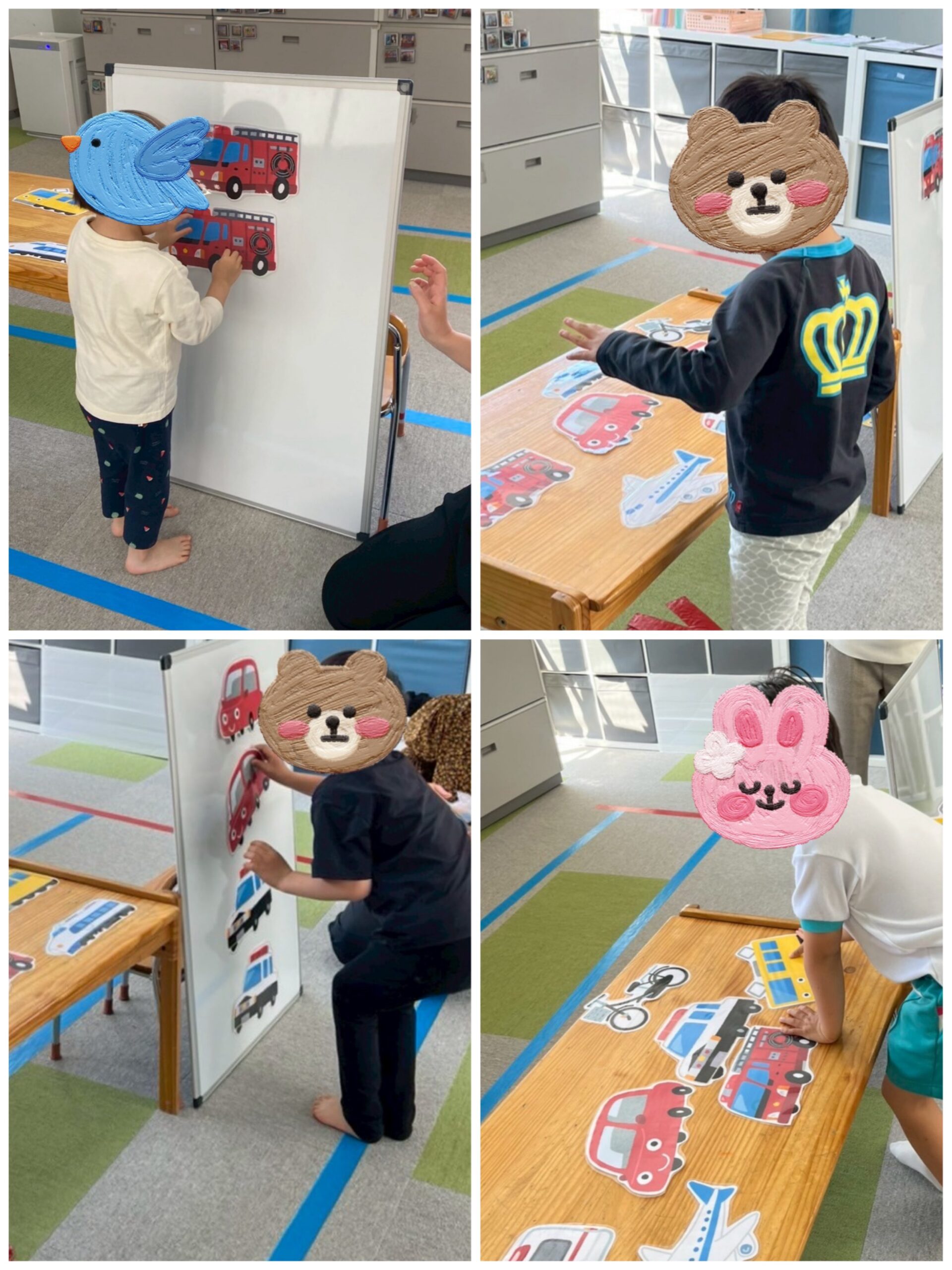 【北堀江】児童発達支援　乗り物マッチングゲーム！